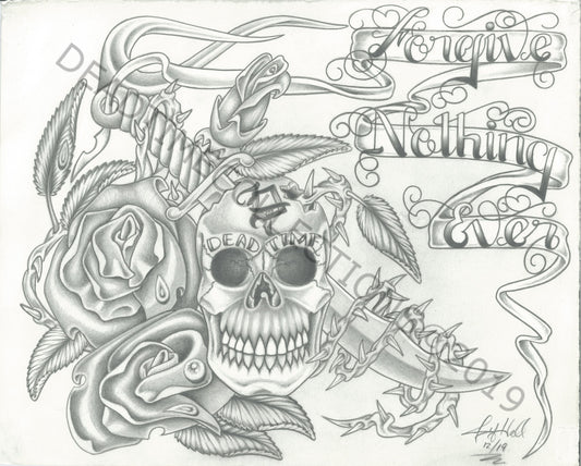 FORGIVE NOTHING EVER