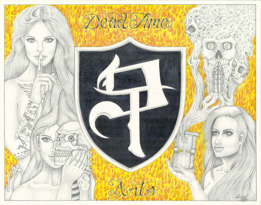 DEAD TIME ARTS STUDIO FAMILY CREST